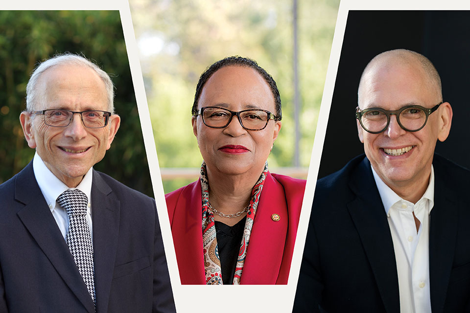 Jonathan Sarna, Shirley Ann Jackson and Jim Obergefell