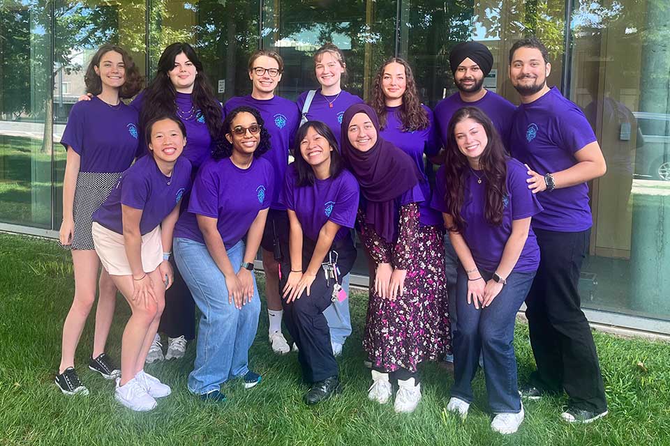 Group photo of all the Roosevelt fellows