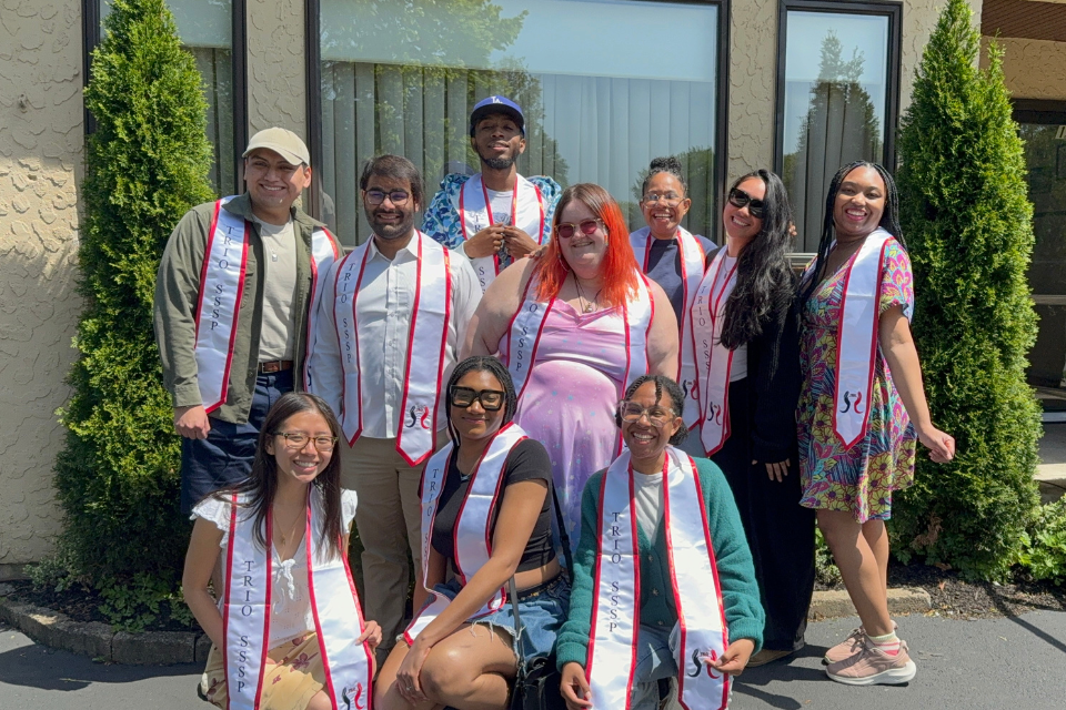 SSSP 2025 graduates at our senior celebration!ates of the Student Support Services Program (SSSP).